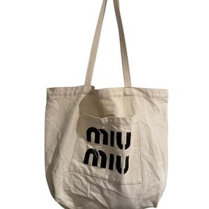 Miu Miu eco Tote Bag